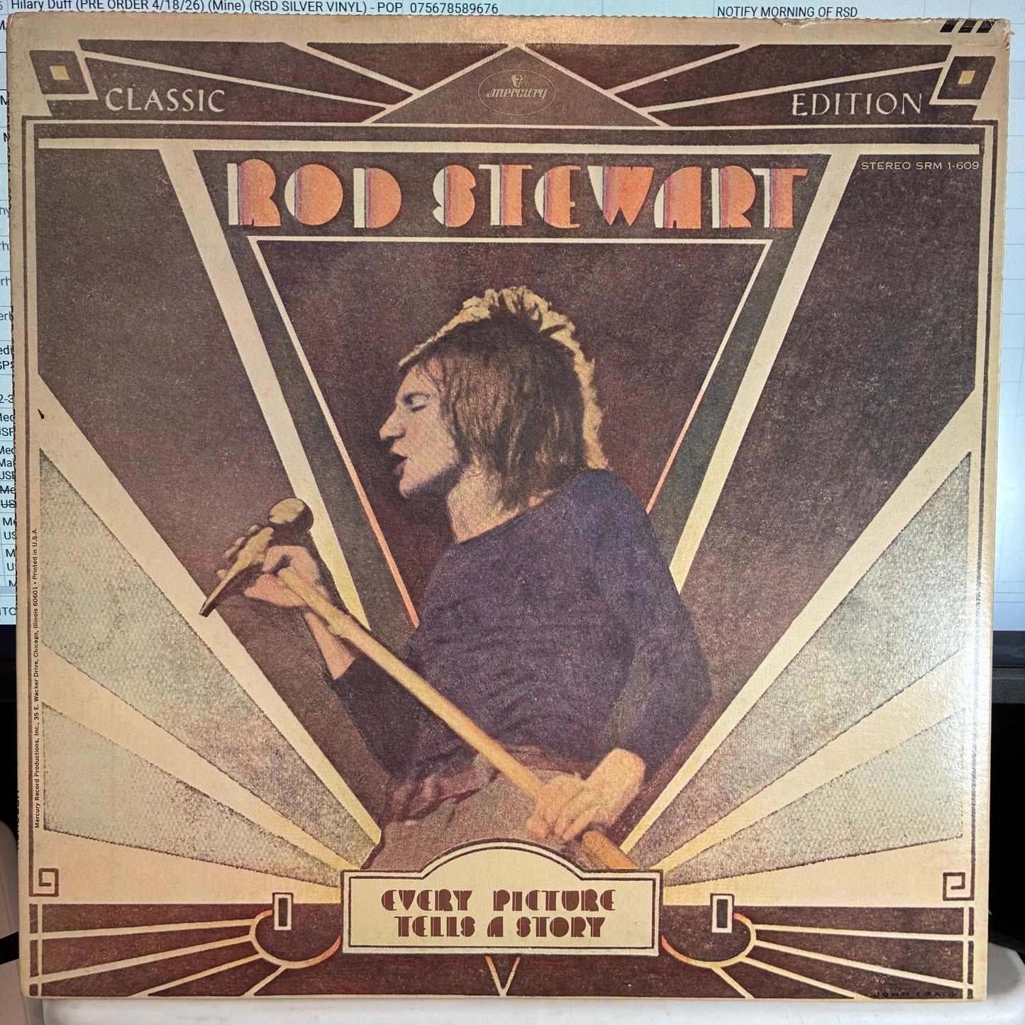 Rod Stewart - Every Picture Tells A Story (VINYL) | Very Good Plus (VG+) Excellent (EX)
