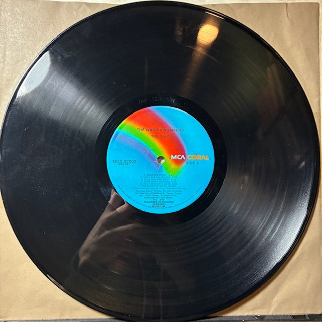 The Who - The Who By Numbers (VINYL) | Very Good Plus (VG+) Very Good Plus (VG+)