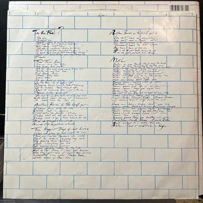 Pink Floyd - The Wall (2xVINYL) | Excellent (EX)