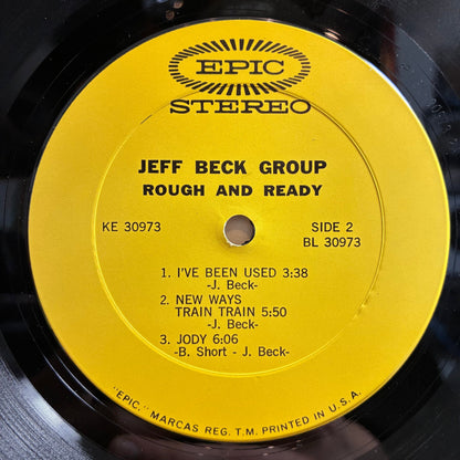 Jeff Beck Group - Rough And Ready (VINYL) | Very Good (VG) Very Good (VG)