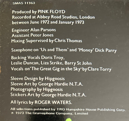 Pink Floyd - The Dark Side Of The Moon (VINYL) | Very Good Plus (VG+) Very Good (VG)