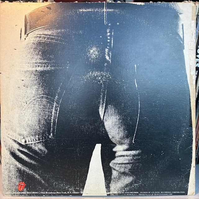 The Rolling Stones - Sticky Fingers (VINYL) | Very Good Plus (VG+) Very Good (VG)