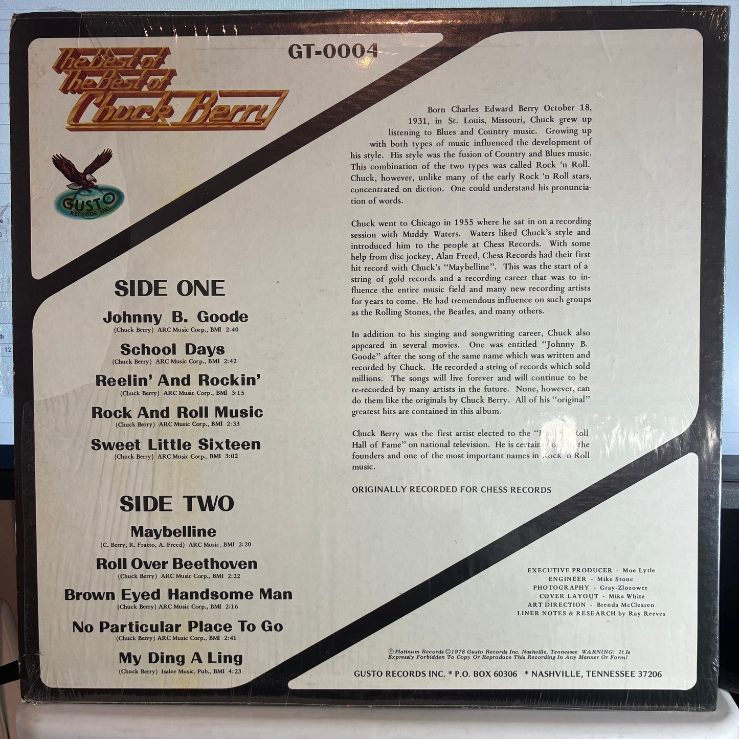 Chuck Berry - The Best Of The Best Of Chuck Berry (VINYL) | Very Good Plus (VG+) Very Good Plus (VG+)