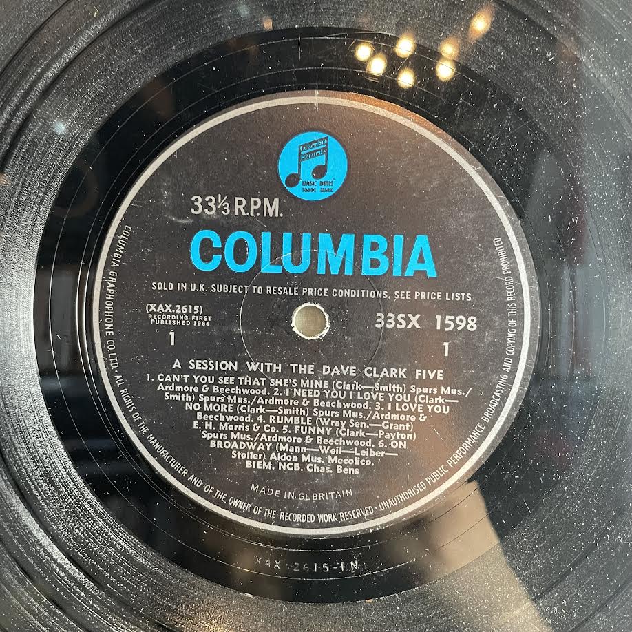 The Dave Clark Five - Session With The Dave Clark Five (VINYL) | Very Good Plus (VG+) Excellent+ (EX+)