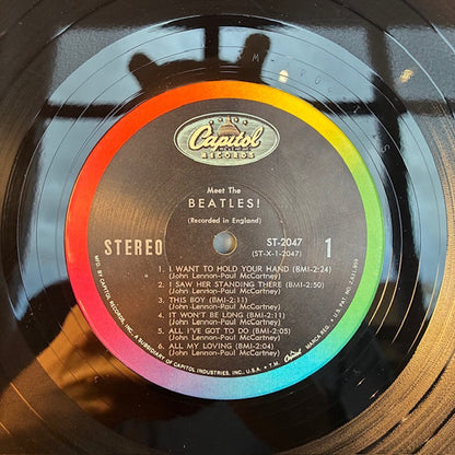 The Beatles - Meet The Beatles! (VINYL) | Very Good Plus (VG+)