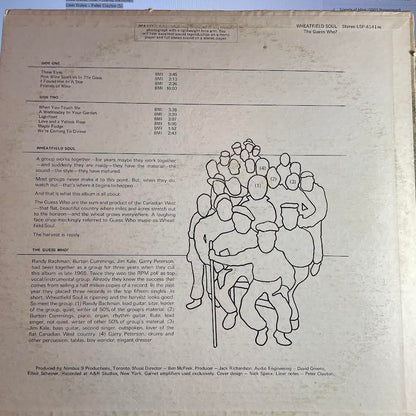 The Guess Who - Wheatfield Soul (VINYL) | Very Good Plus (VG+) Very Good (VG)
