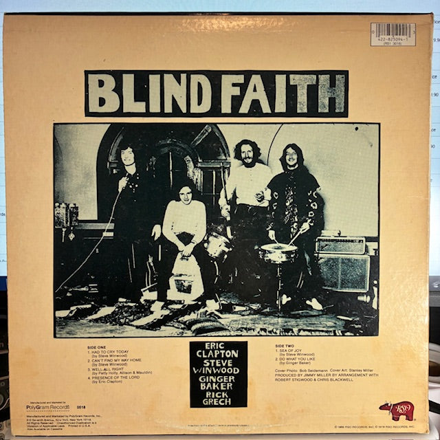 Blind Faith (2) - Blind Faith (VINYL) | Very Good Plus (VG+) Very Good Plus (VG+)