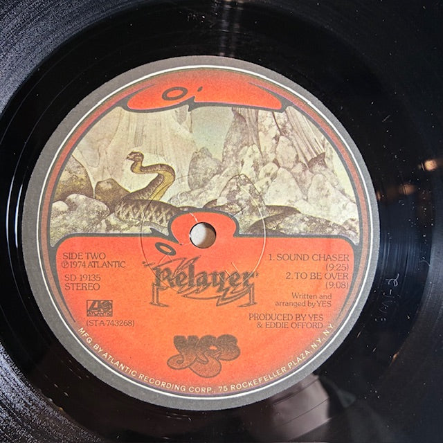 Yes - Relayer (VINYL) | Excellent (EX)