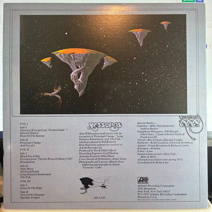 Yes - Yessongs (3x VINYL) | Very Good Plus (VG+) Excellent+ (EX+)