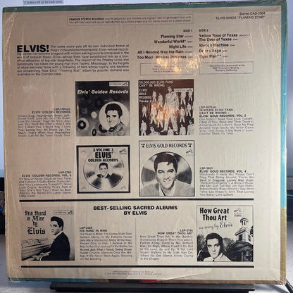 Elvis Presley - Elvis Sings Flaming Star (VINYL) | Very Good Plus (VG+) Excellent+ (EX+)