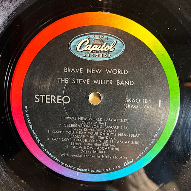 Steve Miller Band - Brave New World (VINYL) |