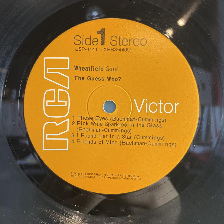 The Guess Who - Wheatfield Soul (VINYL) | Very Good Plus (VG+) Very Good (VG)