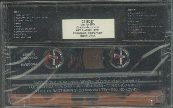 Heart - These Dreams - Heart's Greatest Hits (CASSETTE) | Very Good Plus (VG+) Very Good (VG)