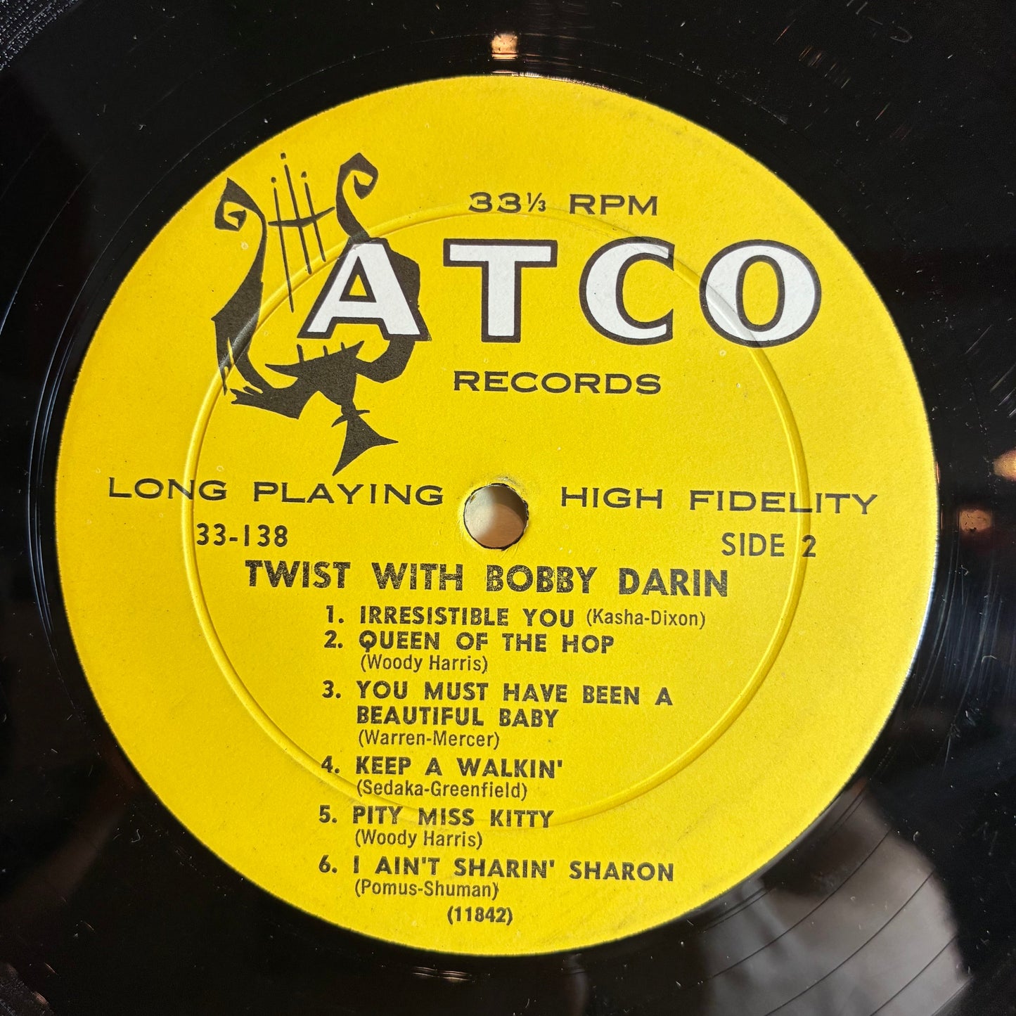 Bobby Darin - Twist With Bobby Darin (VINYL) | Very Good Plus (VG+) Very Good (VG)