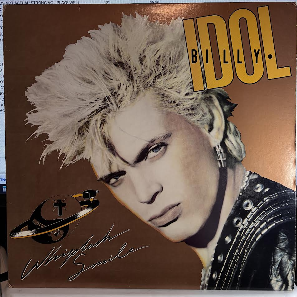 Billy Idol - Whiplash Smile (VINYL) | Very Good Plus (VG+) Excellent+ (EX+)