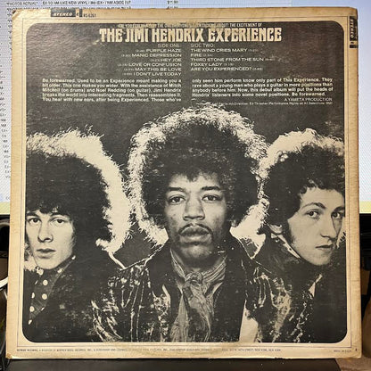 The Jimi Hendrix Experience - Are You Experienced? (VINYL) | Very Good Plus (VG+) Very Good (VG)