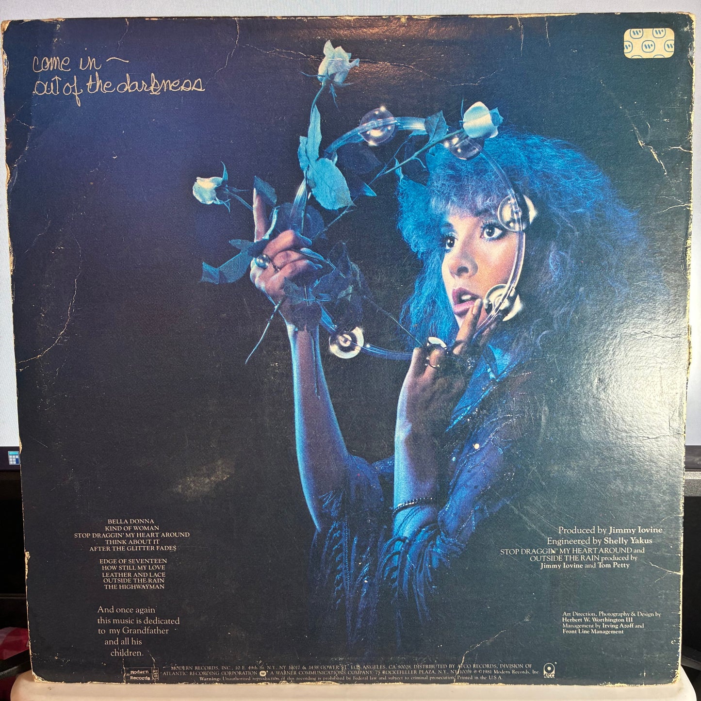 Stevie Nicks - Bella Donna (VINYL) | Very Good Plus (VG+) Very Good (VG)