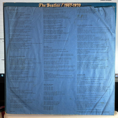 The Beatles - 1967-1970 (2x VINYL) | Very Good Plus (VG+) Very Good Plus (VG+)