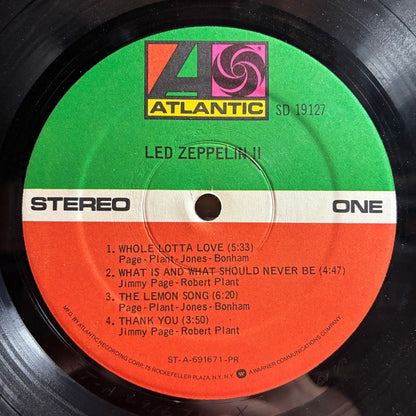 Led Zeppelin - Led Zeppelin II (VINYL) | Very Good Plus (VG+) Very Good Plus (VG+)