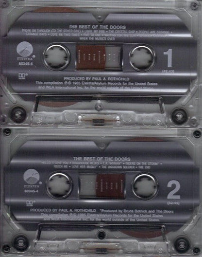 The Doors - The Best Of The Doors (CASSETTE) | Very Good Plus Plus (VG++) Excellent (EX)
