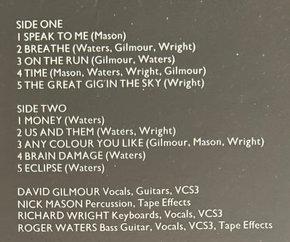 Pink Floyd - The Dark Side Of The Moon (VINYL) | Very Good Plus (VG+) Very Good (VG)