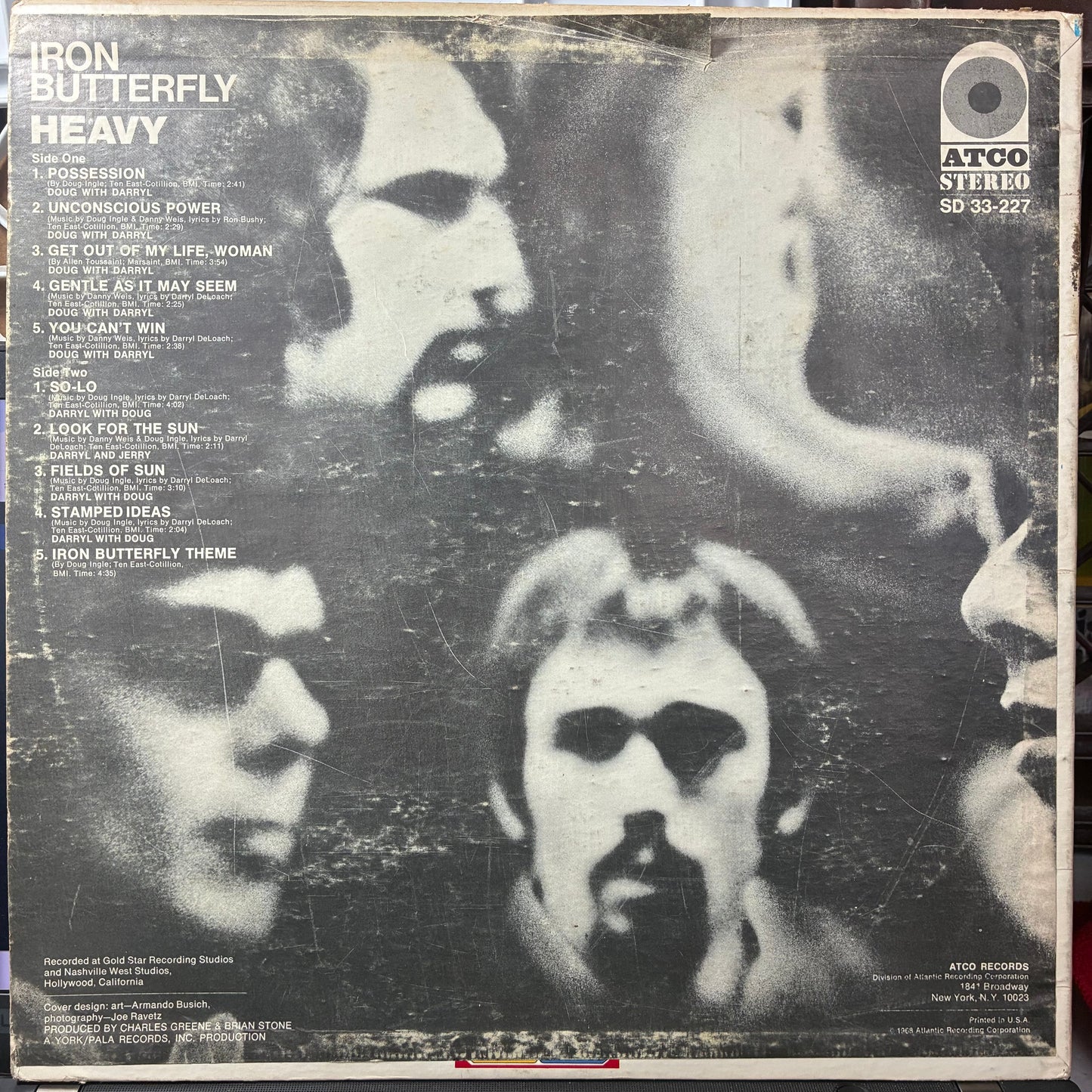 Iron Butterfly - Heavy (VINYL) | Very Good (VG) Very Good (VG)