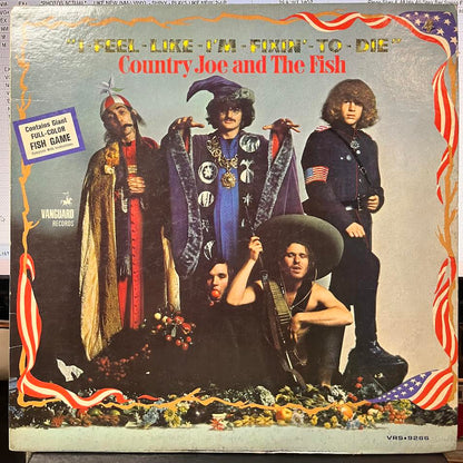 Country Joe And The Fish - I-Feel-Like-I'm-Fixin'-To-Die (VINYL) | Very Good (VG) Excellent (EX)