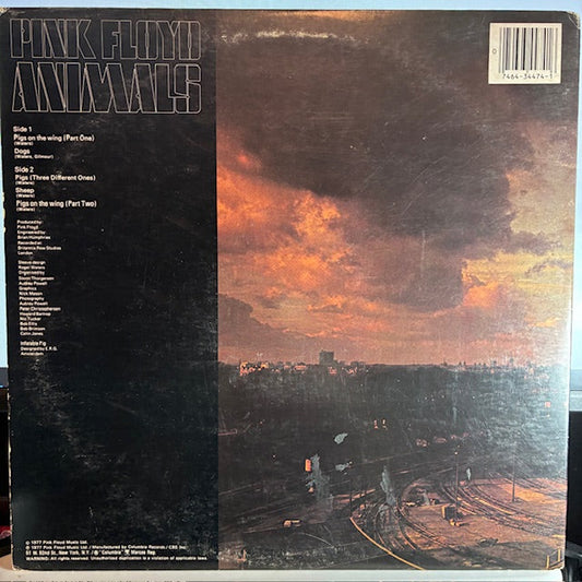 Pink Floyd - Animals (VINYL) | Very Good (VG) Very Good Plus (VG+)