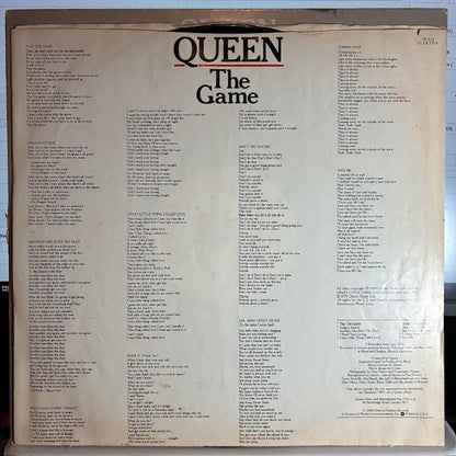 Queen - The Game (VINYL) | Very Good (VG) Very Good Plus (VG+)
