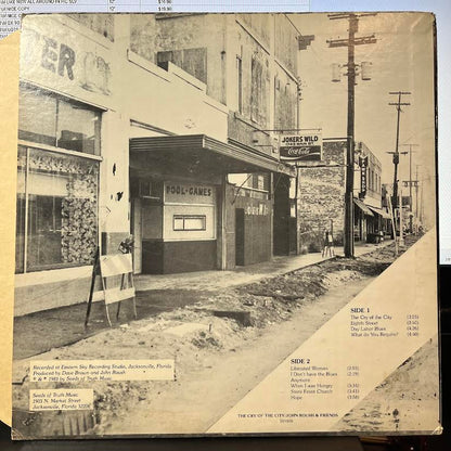 John Roush & Friends - The Cry Of The City (VINYL) | Very Good (VG) Very Good Plus (VG+)