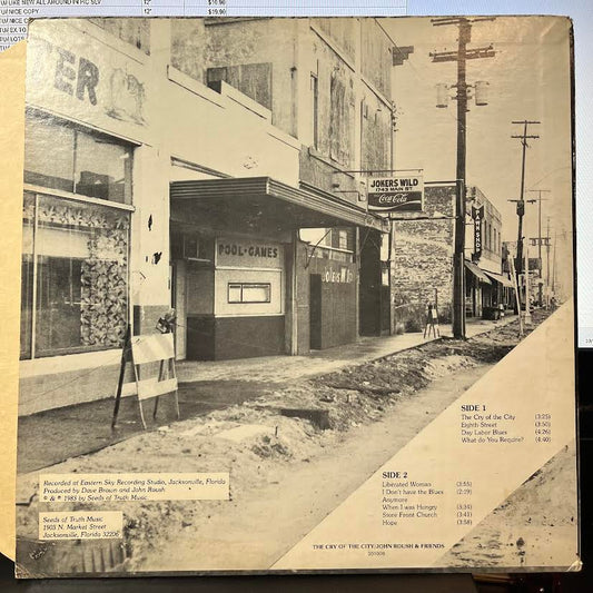 John Roush & Friends - The Cry Of The City (VINYL) | Very Good (VG) Very Good Plus (VG+)