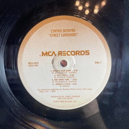 Lynyrd Skynyrd - Street Survivors (VINYL) | Very Good (VG) Very Good Plus (VG+)