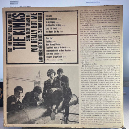 The Kinks - You Really Got Me (VINYL) | Very Good (VG) Very Good (VG)