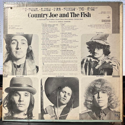 Country Joe And The Fish - I-Feel-Like-I'm-Fixin'-To-Die (VINYL) | Very Good (VG) Excellent (EX)