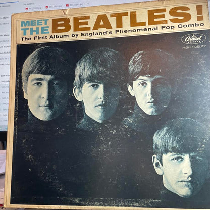 The Beatles - Meet The Beatles! (VINYL) | Very Good (VG) Very Good Plus (VG+)