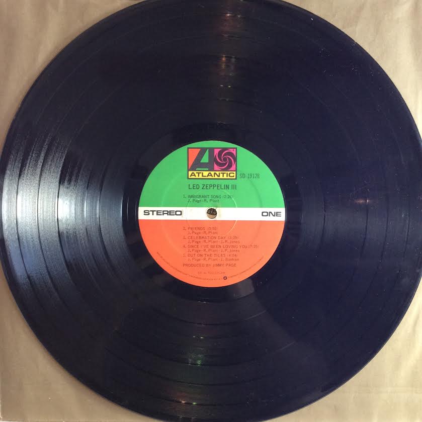 Led Zeppelin - Led Zeppelin III (VINYL) | Very Good (VG) Very Good Plus (VG+)