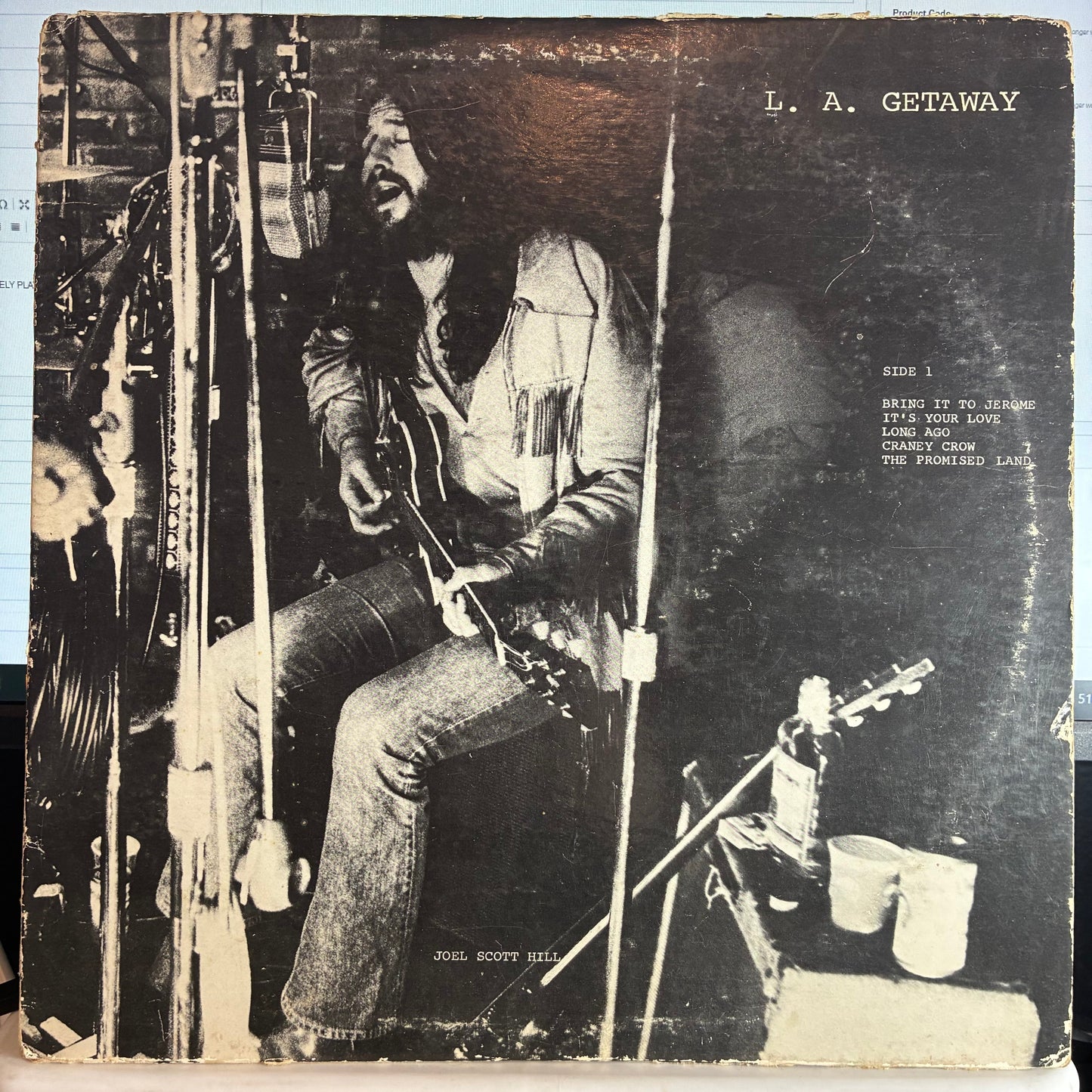 Joel Scott Hill - L. A. Getaway (VINYL) | Very Good (VG) Very Good (VG)
