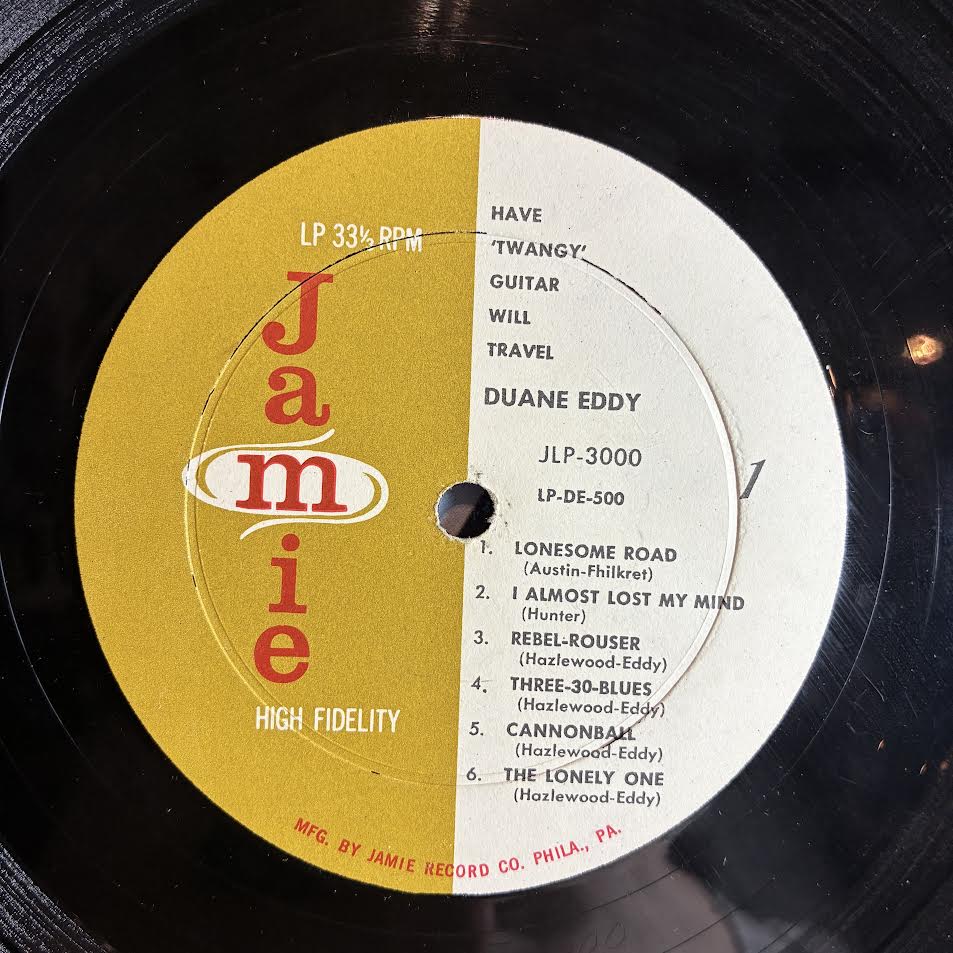 Duane Eddy - Have "Twangy" Guitar Will Travel (VINYL) | Very Good (VG) Excellent (EX)