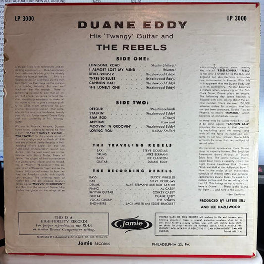 Duane Eddy - Have "Twangy" Guitar Will Travel (VINYL) | Very Good (VG) Excellent (EX)