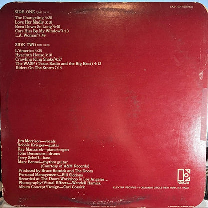 The Doors - L.A. Woman (VINYL) | Very Good Plus (VG+) Very Good (VG)