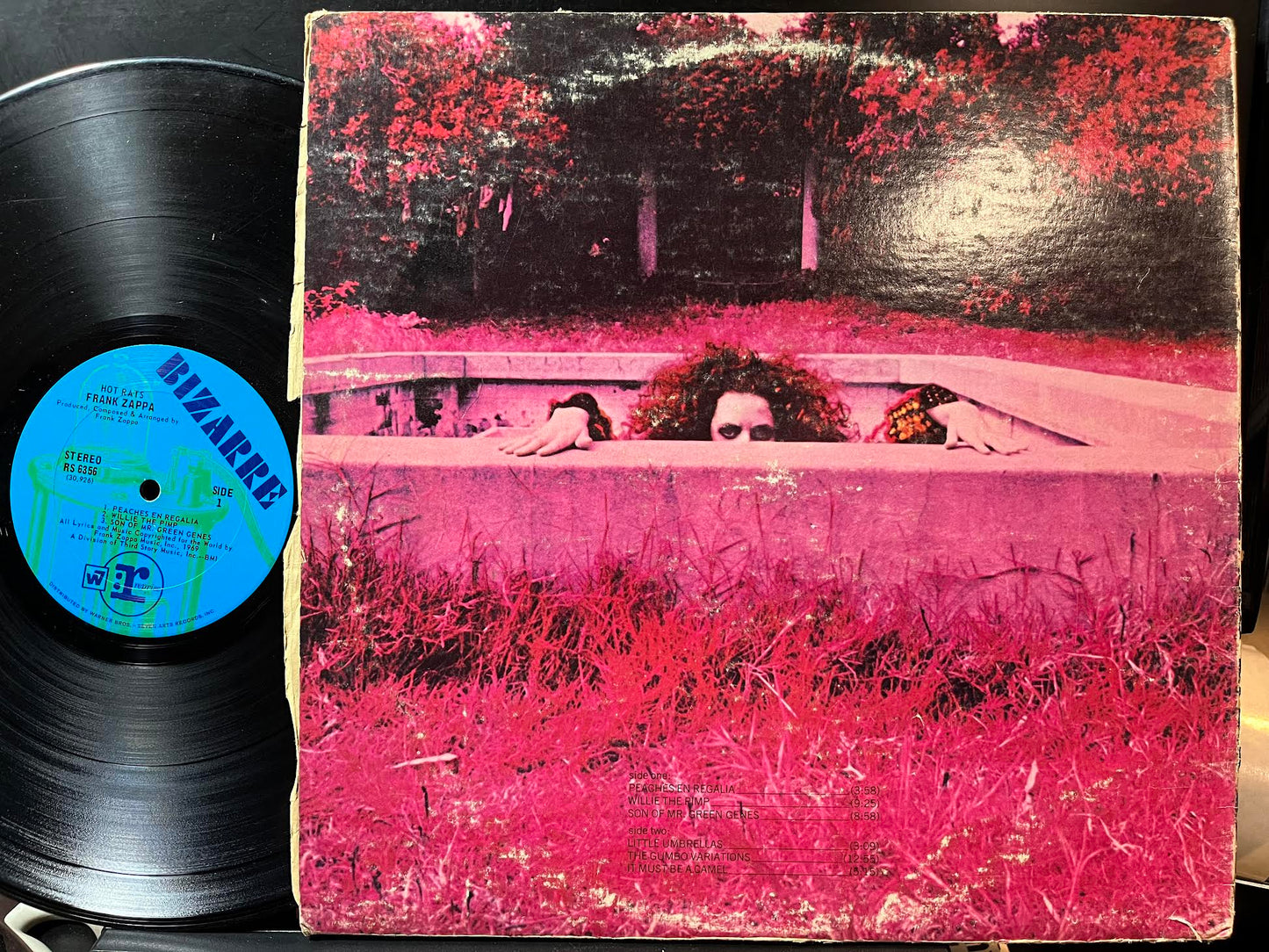 Frank Zappa - Hot Rats (VINYL) | Very Good (VG) Very Good (VG)