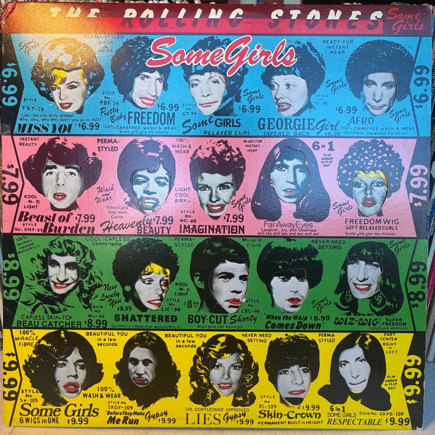 The Rolling Stones - Some Girls (VINYL) | Very Good (VG) Excellent+ (EX+)