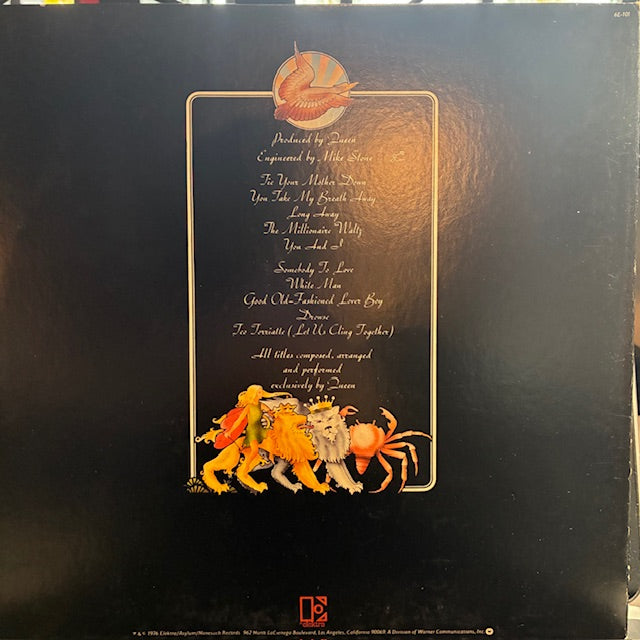 Queen - A Day At The Races (VINYL) | Very Good (VG) Excellent+ (EX+)