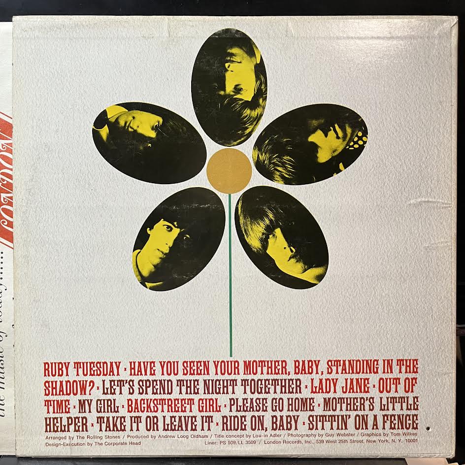 The Rolling Stones - Flowers (VINYL) | Very Good (VG) Near Mint- (NM-)
