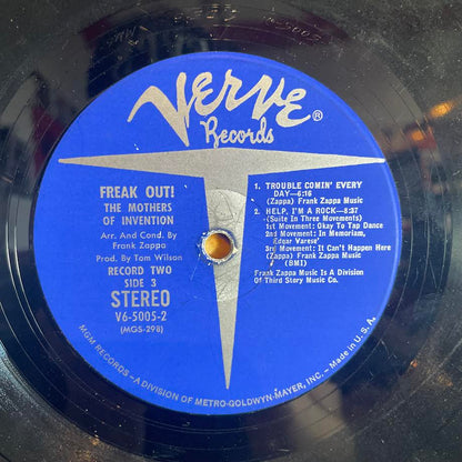 The Mothers - Freak Out! (2xVINYL) | Very Good (VG) Good Plus (G+)