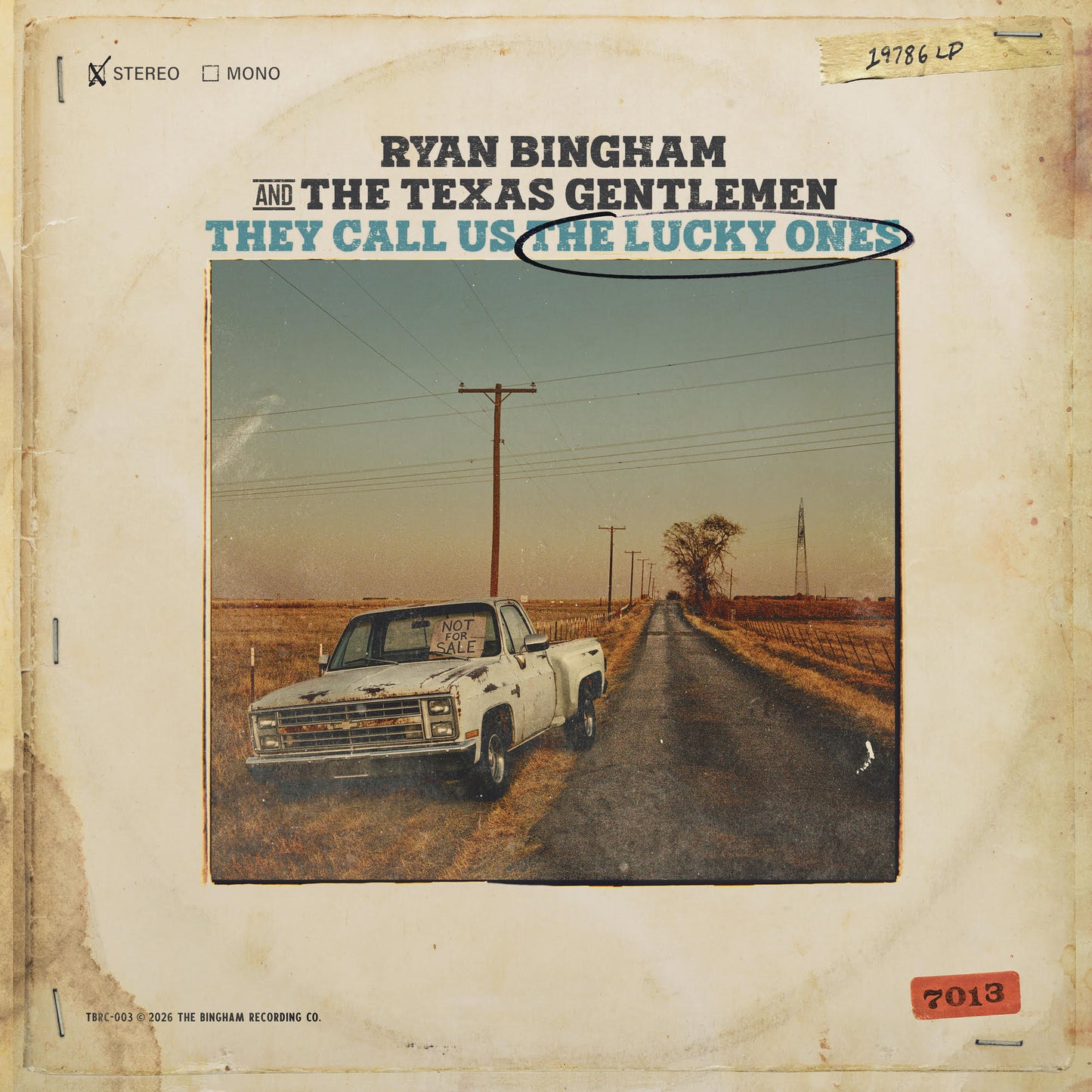 Ryan Bingham - They Call Us The Lucky Ones (Indie Exclusive) [Electric Smoke Vinyl] |