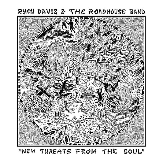 Ryan Davis & The Roadhouse Band - New Threats From The Soul (Transparent Light Blue Vinyl) | Mint (M) Mint (M)