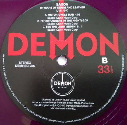10 Years Of Denim And Leather - Live 1990 | Mint (M) Mint (M)