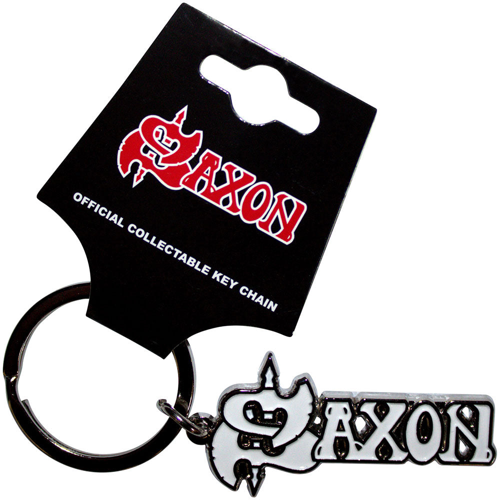 Saxon - White Logo |