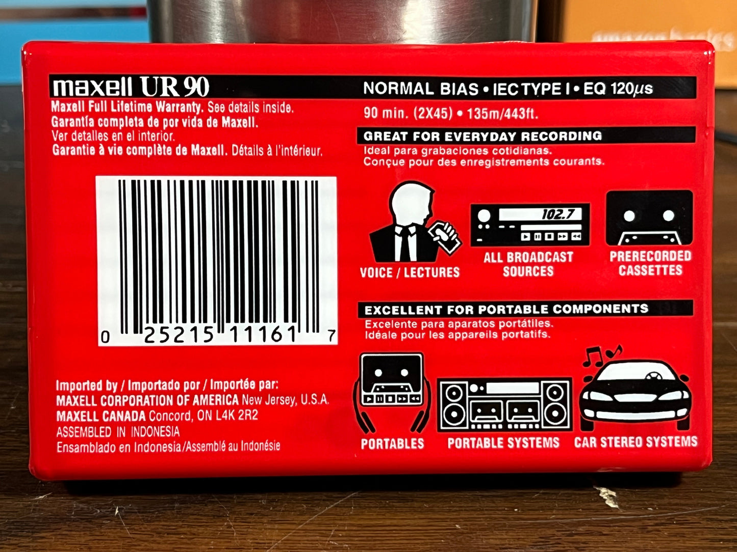 AUDIO CASSETTE / 90 MIN / NORMAL BIAS | Mint (M) Mint (M)